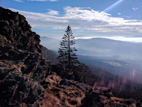 Blick vom Steinbühler Gesenke