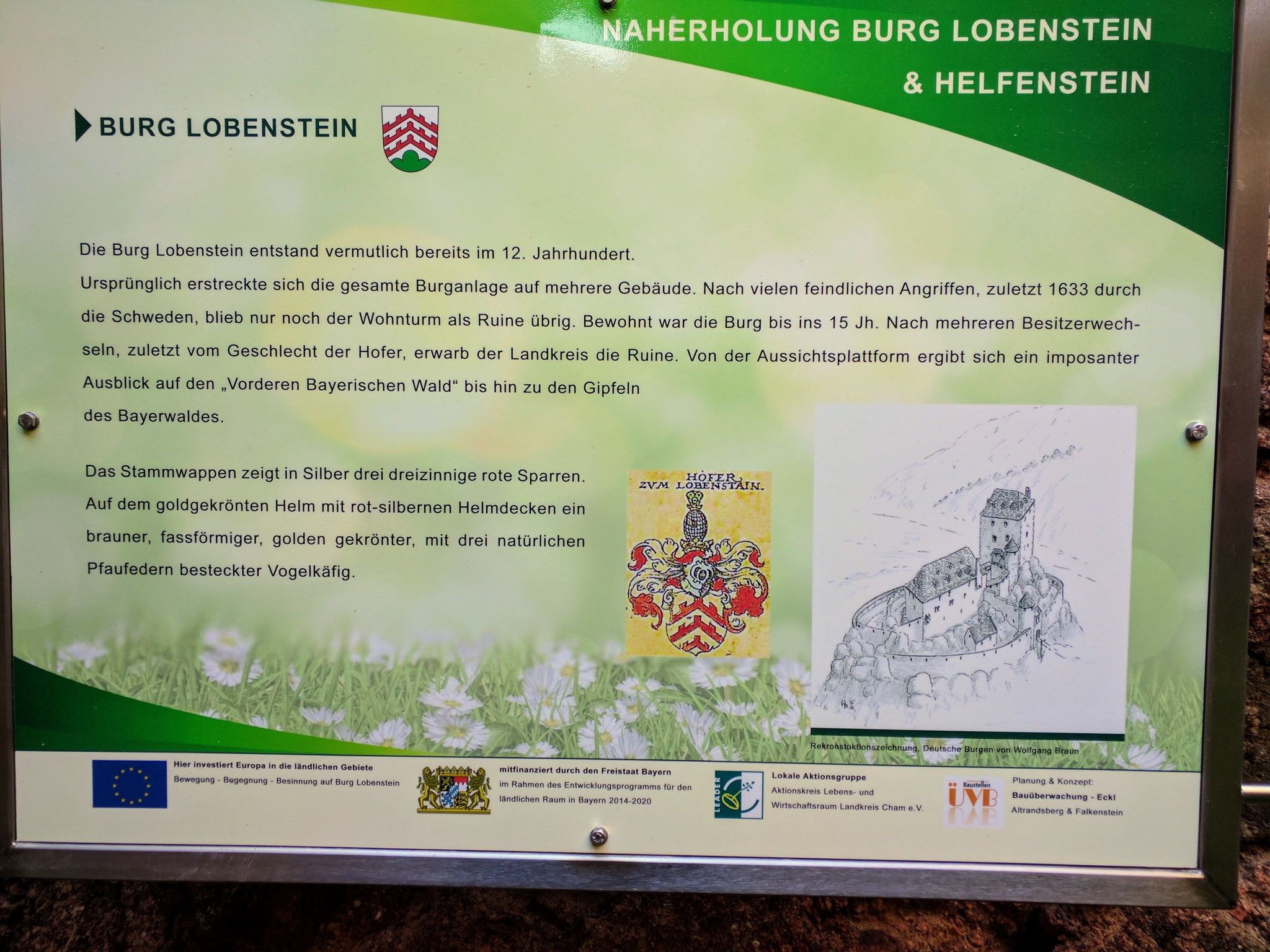 Burgruine Lobenstein bei Zell